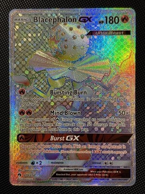 2018 Pokemon SM Lost Thunder 219/214 Blacephalon GX