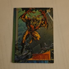 Marvel Universe SkyBox Sabretooth Trading Card #31 1994 Marvel Comics