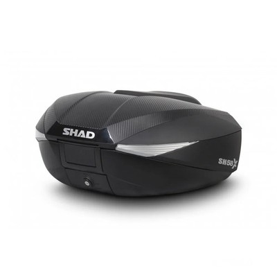 Topcase Carbon 46-58L Shad SH58x mit Trägerplatte für Suzuki GSX-S 750 A ABS 201