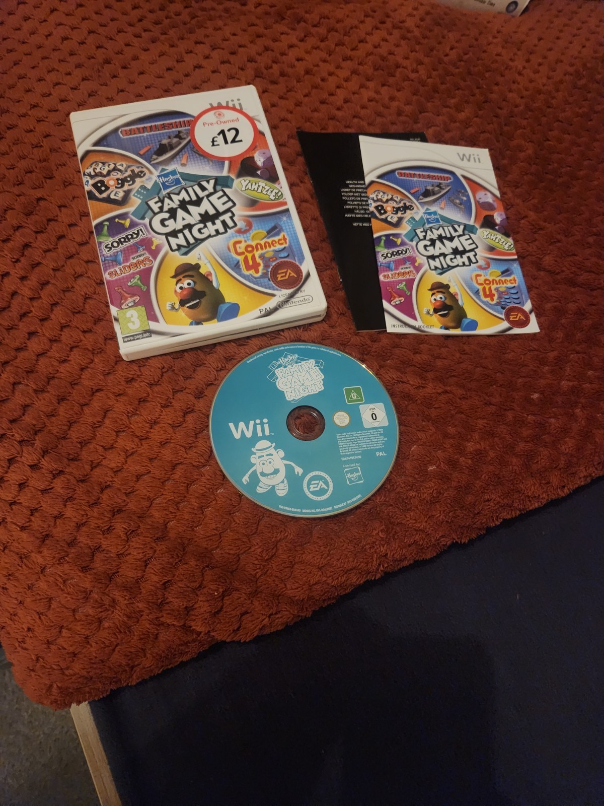 Hasbro Family Game Night (Nintendo Wii)