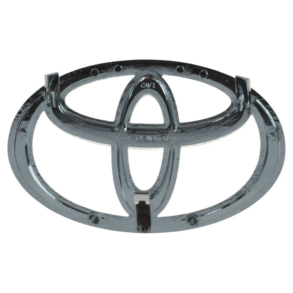 Emblema de grade circular T cromado fabricante de equipamento original 75311-02110 para 03-08 Toyota Corolla novo - Imagem 2 de 4