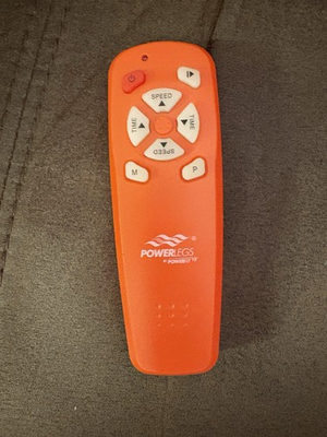 #ad PowerLegs by PowerFit Remote Control Orange Replacement $14.99