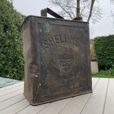 Original SHELL-MEX BP 2 Gallon Petrol Can