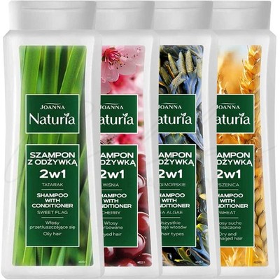 JOANNA Naturia 2-in-1 Shampoo mit Conditioner für alle Haartypen 500ml *WÄHLEN*