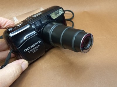 Vintage Camera Olympus Superzoom 130S.Film Camera Olympus 1990s