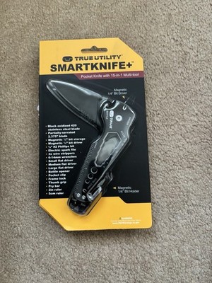True Utility 7-in-1 Smart Pocket Knife Muilti-tool Blade, Pack of 2