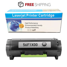 1PK 56F1X00 Toner Compatible for Lexmark MS421 MS521 MS621 MS622 MX421 MX521