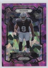 2023 Panini Prizm Rookies Purple Ice Prizm 78/225 Tyree Wilson #363 kq9