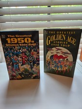 DC Comics Classic Era Hardcover Lot The Greatest 1950s/Golden Age Stories