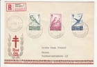 Finland 'Registered FDC' Scott # B117-19 "Helsinki 4.XII.52"