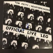 Tom Petty SIGNED Vinyl Live Official 'Leg Shelter/ABC Records LP Campbell RARE
