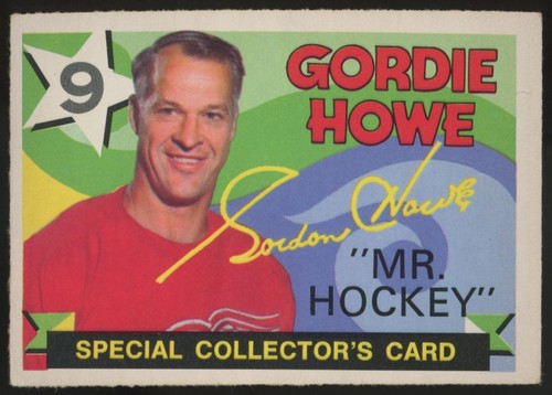Gordie Howe [Retirement Special] #262 1971 O-Pee-Chee card
