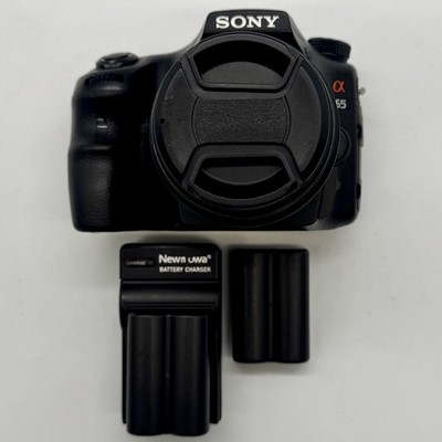 Sony Alpha a65 SLT-A65V 24.3 MP Digital Camera w/ SAL1855 18-55mm f/3.5-5.6 Lens