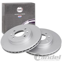 2X ABS Bremsscheiben 256Mm BelÜFtet Vorne Passend FüR Hyundai Accent I20 KIA RIO