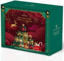 Hot Chocolate Advent Calendar – 24 Days of Premium Cocoa Sachets with Marshma