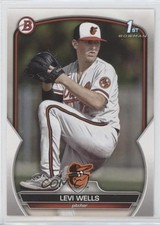 2023 Bowman Draft Levi Wells #BD-92 18vd