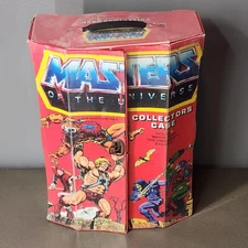 Vintage 1984 Masters of the Universe Collectors Case He-Man Tara Toy USA 40700