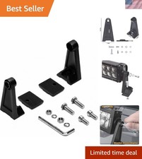 Heavy-duty Universal Light Bar Mounting Brackets For Off-road Vehicles 2-pack Heavy-duty Universal Light Bar Mounting Brackets For Off-road Vehicles 2-pack