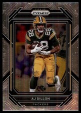 AJ Dillon 2022 Panini Prizm #105 Packers NFL READ FREE SHIPPING AutographDen