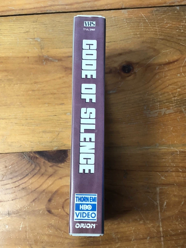 Code of Silence VHS 1985 HBO Thorn EMI Clamshell Release - Image 3 of 4