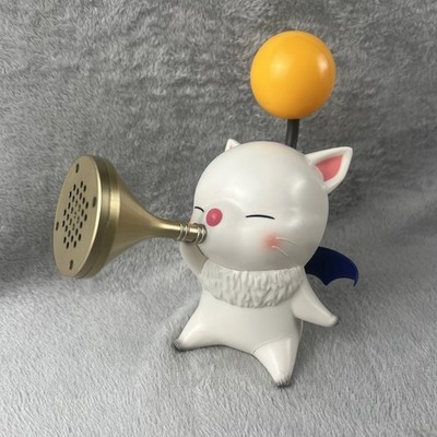TAITO Final Fantasy XIV FF14 Moogle Speaker Orange Light Yellow Prize USED