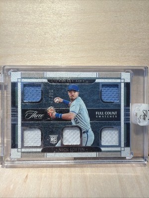 2024 Panini Three And Two - Full Count Swatches Nick Loftin #FCS-NL /32  