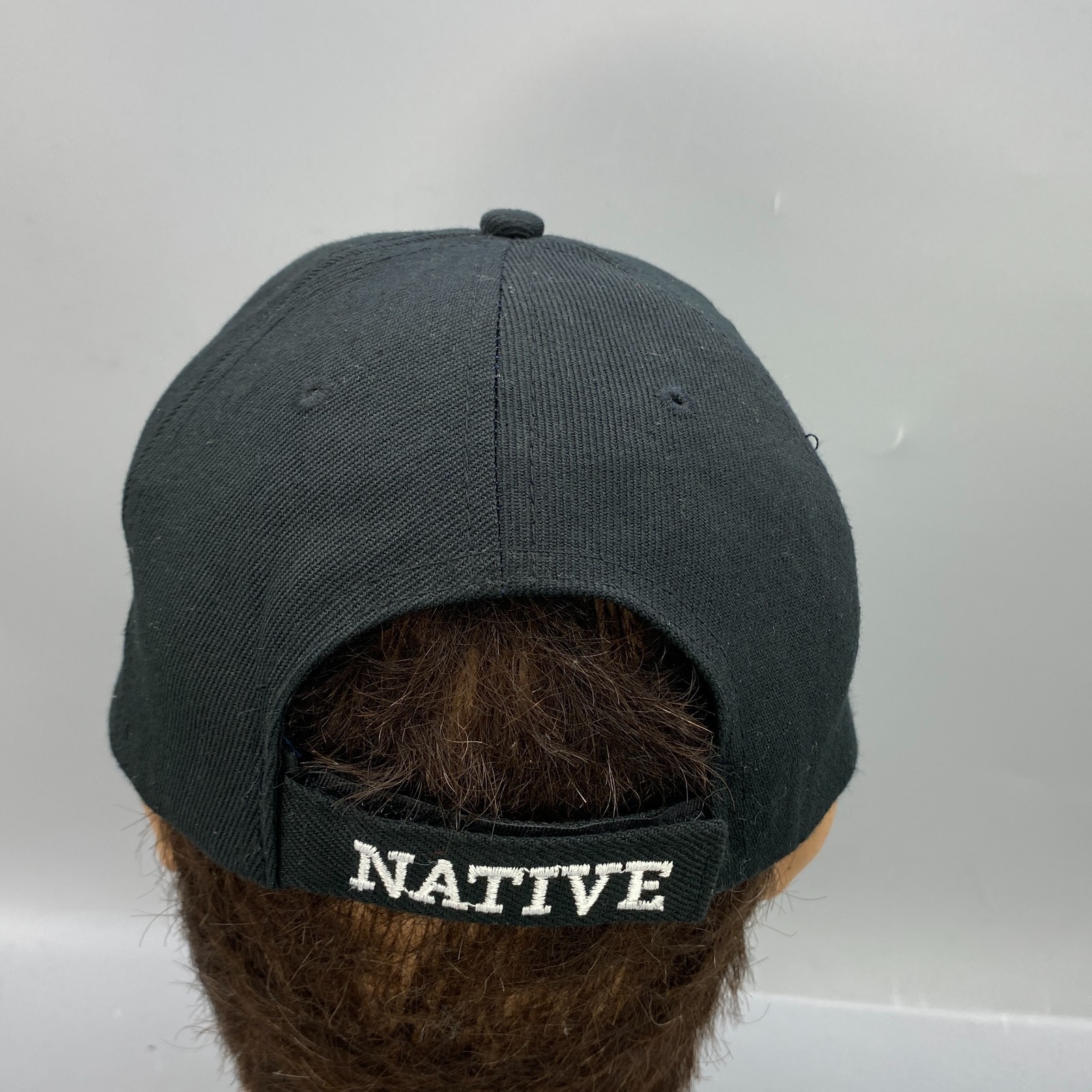 Native Pride Eagle Baseball Cap Mens One Size Bla… - image 4