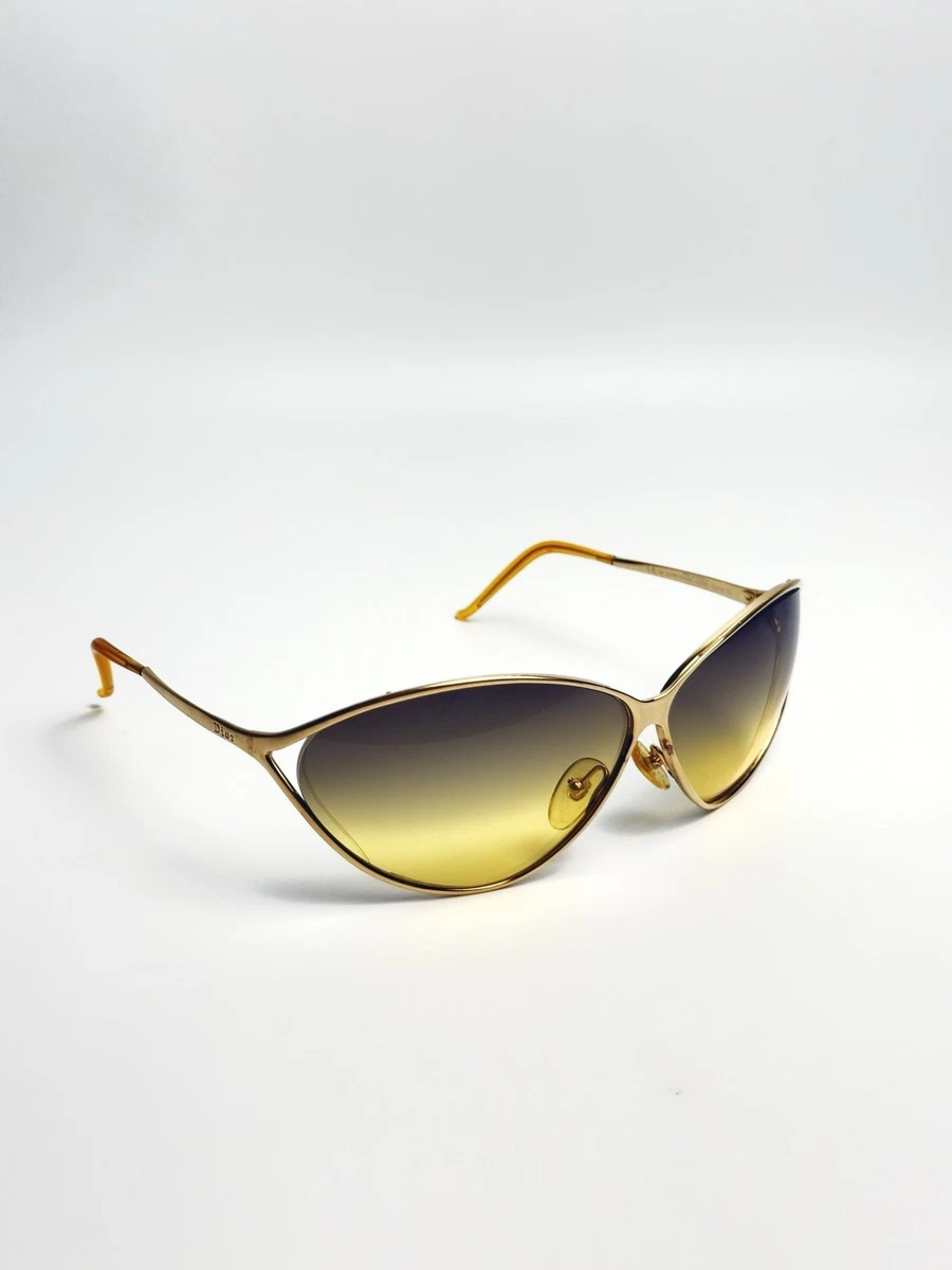 Dior Gold Sunglasses for Women for sale | eBay display picture 2