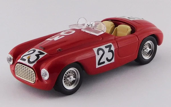 ART Model ART161-2 1:43 Ferrari 166MM Barchetta 24H Le Mans 1949 #23 Rot-image