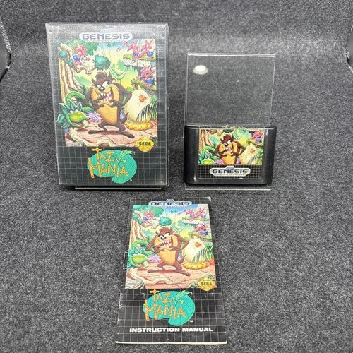 Taz-Mania (Genesis) - Authentic CIB Good Condition