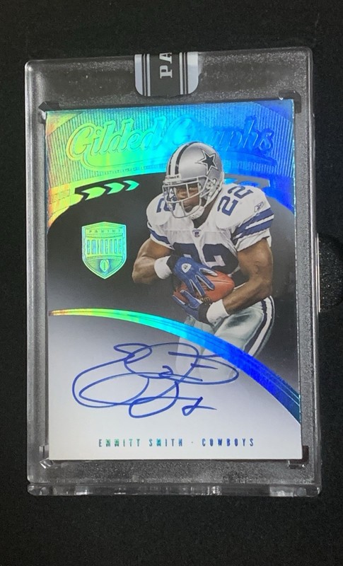 1/1 2021 Panini Eminence - Gilded Graphs Emmitt Smith #GG-ES 1 Of 1 RARE. +bonus