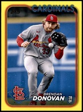 2024 Topps #7 Brendan Donovan Yellow