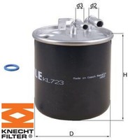 Knecht KL723D Kraftstofffilter Kraftstoffilter FüR Mercedes-Benz