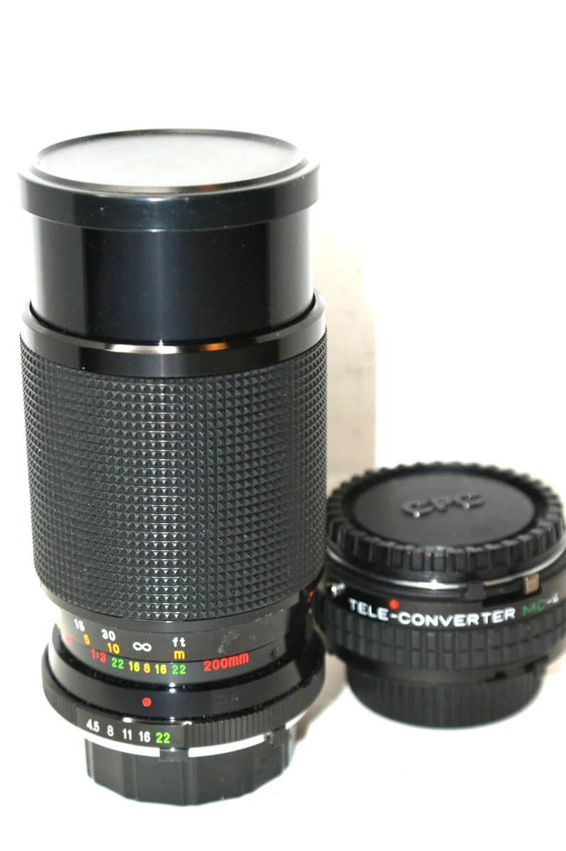 F/4.5 Camera Lenses for Minolta 80-200mm Focal for sale | eBay