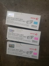Xerox Phaser 6020/6022 Toner Cartridge  CMYK  Orignial Blue  2 Pink Lot