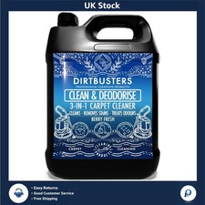 Berry Fresh 5L Carpet Cleaner: 500L Solution for Stains & Deep Odour Removal 8.00 per litre