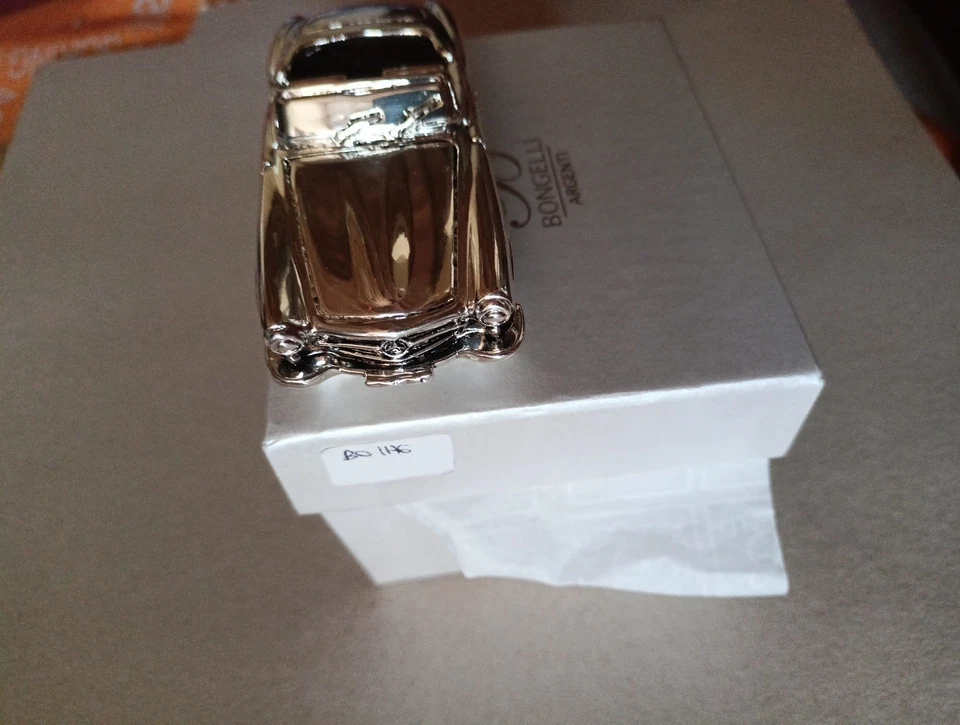 Mercedes W121 190 SL modellino placcato Argento - Immagine 2 di 4