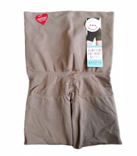 New Spanx Assets Shaping Shorts Size 1X Cafe High Waist X Firm