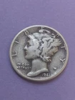 1941 P mercury silver dime Philadelphia VF WII Era