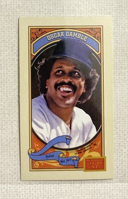 2014 Panini Golden Age Oscar Gamble Hindu Brown Back Mini Parallel Card #126