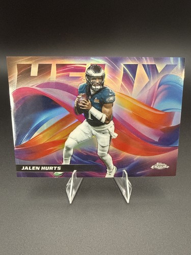 2025 Topps Chrome Jalen Hurts Base (RAW)
