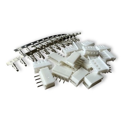 4-pin 5264 male female connector header for battery cordless home phone 20 set