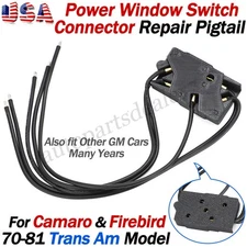 Power Window Switch Connector Repair Plug Wire For Chevy Camaro Pontiac Firebird