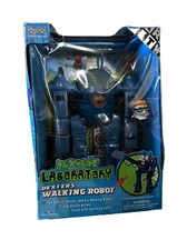  VTG RETRO BRAND NEW DEXTER  S LABORATORY- DEXTER  S WALKING ROBOT CARTOON NETWK