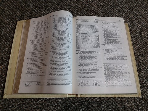 1971-72 Holy Bible NAB Fireside Family Edition Catholic Large Red Print N.T. Vtg - Picture 14 of 19