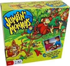 Pressman Jumpin' Monkeys: Catapult Your Monkeys Into The Tree to Win
