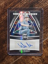 Will Mabrey 2022 Panini Elite Extra Edition HIDDEN GEMS BLACK Auto DIAMONDBACKS 