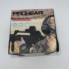 Shooting Ear Protection Earmuffs - Electronic PROHEAR EM-016