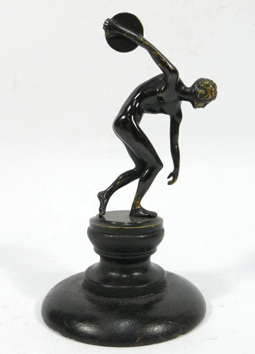Bronze Figure Discobolus 19th Century