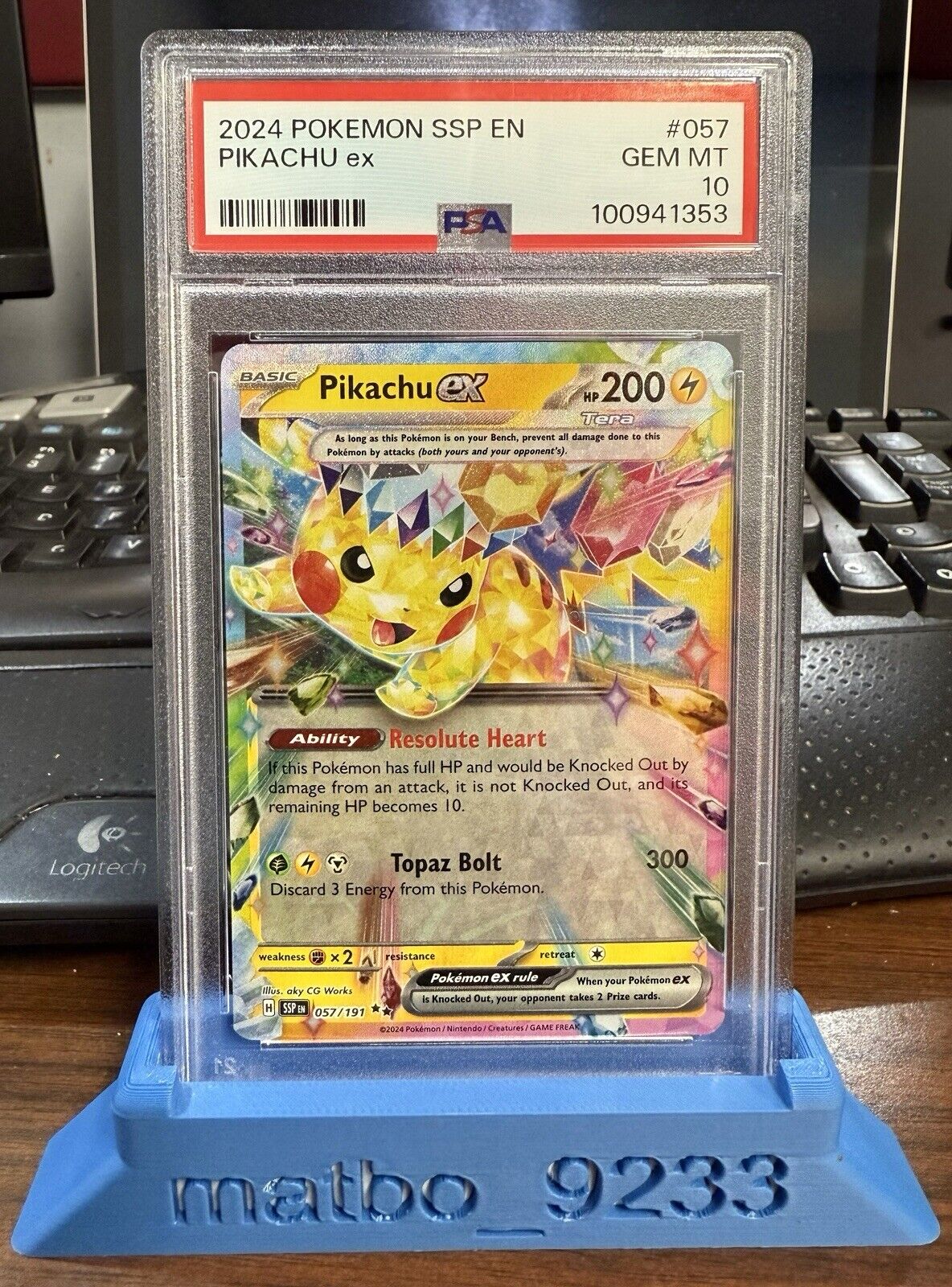 Pikachu ex 2024 Scarlet & Violet: Surging Sparks #057/191 Pikachu ex 2024 Scarlet & Violet: Surging Sparks #057/191